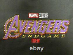 Marvel Avengers Endgame Film Crew Promo Jacket + Free Disney Wandavision Shirt
