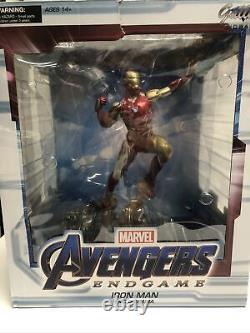 Marvel Avengers Endgame Movie Gallery PVC Diorama Iron Man