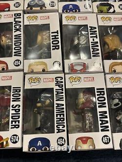 Marvel Funko Pop Lot Of 23 (Avengers Endgame) (In Box) (10-inch)