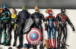 Marvel Legends 6 Action Figure Lot Captain America Korg Spiderman Antman