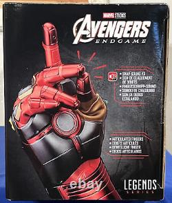 Marvel Legends Avengers Endgame IRON MAN NANO GAUNTLET ELECTRONIC FIST Hasbro