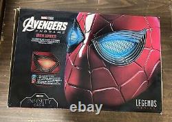 Marvel Legends Avengers Endgame Wearable Iron Spider Electronic Helmet Works