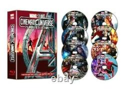 Marvel Studios Cinematic Universe 23 Movie Collection 8 Blu-Ray Avengers Endgame
