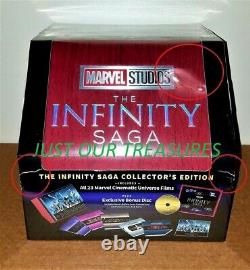 Marvel The Infinity Saga Collector's Edition (4k Uhd, 2019) New, Sealed