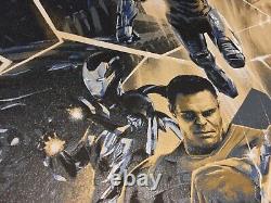 Matt Taylor, AVENGERS ENDGAME, Mondo, Signed AP, Alternative Movie Poster