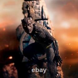 Movie AvengersEndgame Black Panther Art Statue Action Figures Collection Model