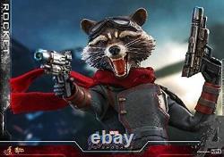 Movie Masterpiece Avengers Endgame 1/6 Action Figure Rocket Hot Toys Marvel