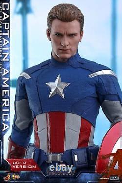 Movie Masterpiece Avengers Endgame Action Figure Captain America 2012 Hot Toys