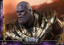 Movie Masterpiece Avengers Endgame Thanos Battle Damaged Action Figure Hot Toys