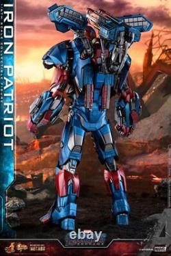 Movie Masterpiece DIECAST Avengers Endgame 1/6 Figure Iron Patriot Action Figure