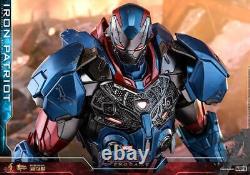 Movie Masterpiece DIECAST Avengers Endgame 1/6 Figure Iron Patriot Action Figure