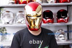 NEW AvengersEndgame Iron Man MK85 Helmet Tony Stark Touch Control Cosplay Mask