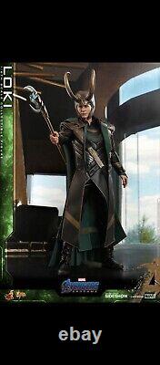 New Hot Toys 12 Marvel Avengers Endgame Loki Tom Hiddleston Fig 1/6 In Stock