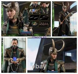 New Hot Toys MMS579 Avengers Endgame Loki Tom Hiddleston 1/6 Action Figure Gift