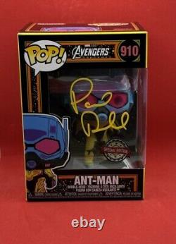 Paul Rudd Signed Marvel Avengers Endgame Ant-man Funko Pop Bas Beckett