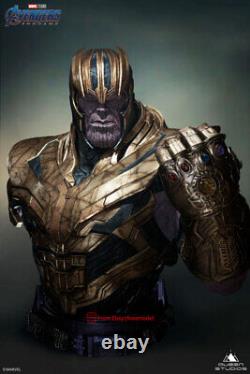 Queen Studios QS 1/1 Avengers Endgame Thanos Bust Painted Statue In Stock