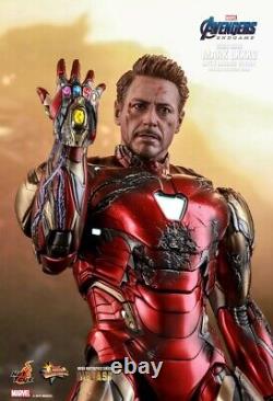 Ready New Hot Toys Avengers Endgame Ironman Mark LXXXV Battle Damaged Mms543d33