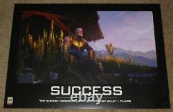 SDCC 2018 EXCLUSIVE AVENGERS END GAME THANOS SUCCESS POSTER 26 x 18.5