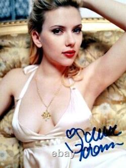 Scarlett Johansson Avengers Endgame Autographed 2L Size Photo NEW