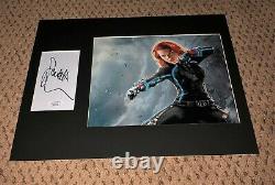 Scarlett Johansson Signed 3x5 Jsa 11x14 8x10 Photo Autograph Avengers End Game