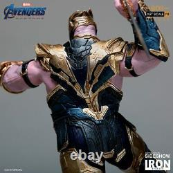 THANOS Deluxe Light-Up STATUE AvengersEnd Game IRON STUDIOS BDS 110 (US)NEW