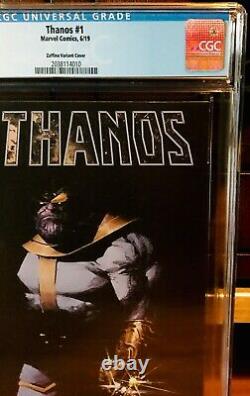 Thanos 1 125 Gerardo Zaffino Variant Cgc 9.8 Infinity War Endgame Movie Nm