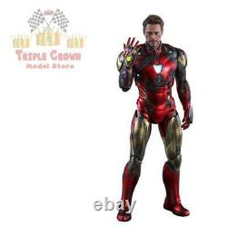 Tony Stark Avengers Endgame Movie 1/6 30 cm (LXXXV Battle Damaged) Hot Toys