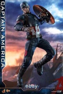 Used Movie Masterpiece Avengers Endgame 1/6 Action Figure Captain America