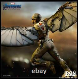 1/10 Iron Studios Marvel Avengers 4 Endgame Falcon Bds Art Scale Statue