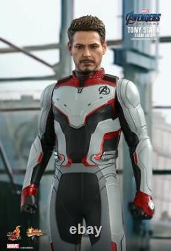 1/6 Hot Toys Mms537 Avengers Endgame Tony Stark (vêtement D'équipe) Film Action Figure