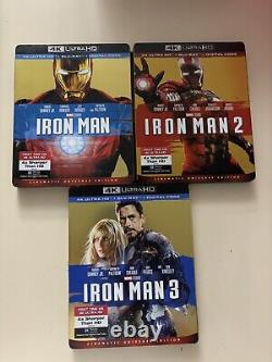 4k blu ray marvel lot. 21 films. Pas de codes numériques.