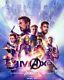 Affiche De Film Avengers Endgame 4x6 Pour Abribus En Double Face Marvel Avec Robert Downey Et Chris Evan