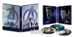 Avengers 1,2,3,4 Endgame Infinity War+guardians Galaxy+cap Marvel 6 4k Steelbook