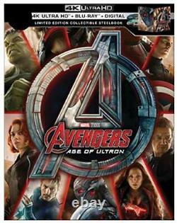 Avengers 1-4 Infinity War+endgame+captain Marvel+doctor Strange 6× 4k Steelbook
