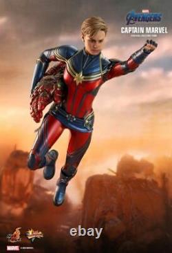 Avengers 4 Fin de partie Captain Marvel Figurine d'action Hot Toys à l'échelle 1/6e Nouveau.