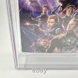 Avengers : Endgame (2019) Blu-ray Nouveau scellé avec couverture cartonnée notée CGC 9.4 A++