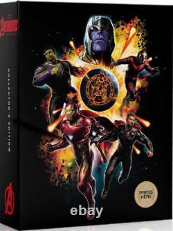 Avengers Endgame 3D Boîte Blu-Ray Steelbook Vo 1500 Ex Région Libre