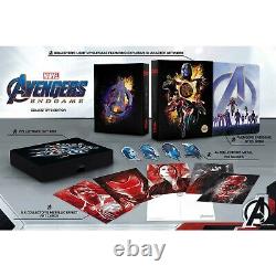 Avengers Endgame 3d Zavvi Exclusive Edition Collector Steelbook 2d Inclus