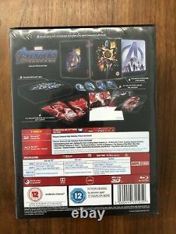 Avengers Endgame 3d Zavvi Exclusive Edition Collector Steelbook 2d Inclus
