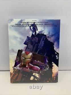 Avengers Endgame 4k Uhd +2d Blu-ray Acier La Collecte Weet