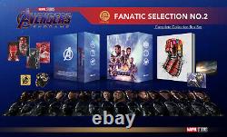 Avengers Endgame Blu-ray 4k Uhd + 2d Steelbook Fanatic Selection Oc Boxset
