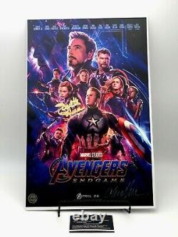 Avengers Endgame Cast Autographié 11x17 Photographie