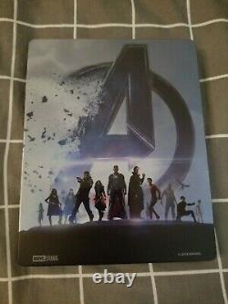 Avengers Endgame Fanatic Selection Double Lenticulaire Steelbook (4k Uhd)