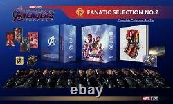 Avengers Endgame Fanatic Selection Steelbook One-click 4k Uhd + 2d Blu-ray