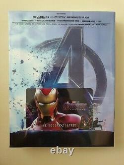 Avengers Endgame Fullslip Steelbook 4k Uhd Weet Collection Type A2