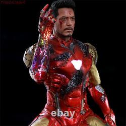 Avengers Endgame Iron Man Tony Stark Mk85 Figure 1/6 Modèles De Jouets Avec Lumières Led
