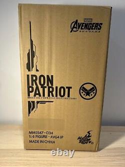 Avengers Endgame Iron Patriot 12 Hot Toys 1/6 Échelle Diecast Mms547d34 Instock