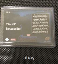 Avengers Endgame Movie Trading Cards Shadow Box Ironman 2020 Upper Deck
