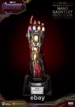 Avengers Endgame Nano Gauntlet Action Figure Lifesize Masterpiece Marvel Movie