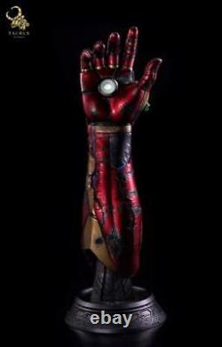 Avengers Endgame Signé Robert Downey Jr Iron Man Gauntlet Taurus Efx Beckett